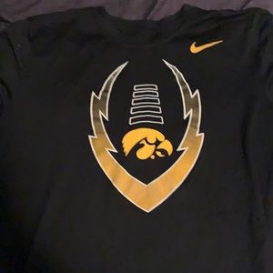 Nike Iowa Hawkeyes Football T-Shirt